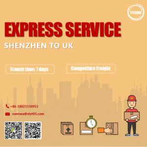 China ISEA International Courier Express Service From Shenzhen To UK on sale