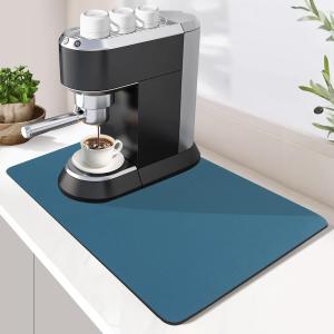 China Heat Resistant Drying Mat for Kitchen Waterproof Absorption Diatomite Dish Mat 30*40Cm factory