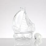 500ml 750ml Shaped Liquor Bottle with Cork Made of Super Flint Glass Material