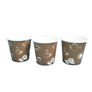 China Single Wall PE Coated Single Use Paper Cups Customized 2.5 Oz Disposable Paper Cups factory