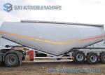 3 Axle 40 m3 Dry Bulk Tanker V Shape Lifting Cement Tank Container