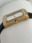 Wooden Material Sports Wrist Watch with Durable Leather Band