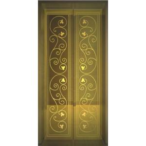 China JIS 0.8 Mm Metal Surface Gold Mirror Elevator Stainless Steel Sheet 1218x2438 factory