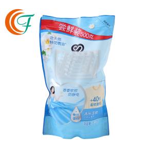 China Anti Static PET PE Stand Up Pouch For Laundry Detergent Powder Customized Plastic Bags factory
