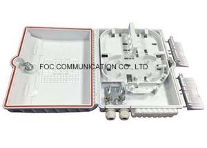 China Indoor / Outdoor Distribution Box ABS Housing For Optical Splitter Module factory