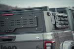 Jeep Gladiator Pickup Truck Bed Canopy Topper in High- Black Powder Coated