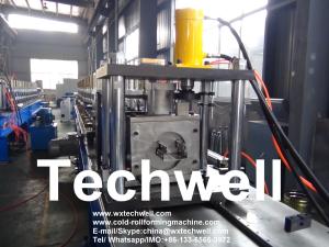 China 14 Stations Interlock Beam Roll Forming Machine For Shelving factory
