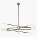 Vsual Comfort Rousseau Grande Ten Light Articulating Chandelier KW 5587