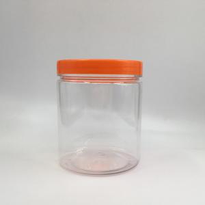 China 2oz 8oz BPA Free Food Grade Plastic Storage Containers With Aluminum Foil Lid factory