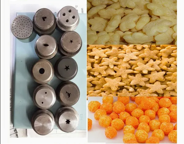 Stainless Steel Expanded Corn Snacks Production Line