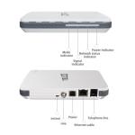 3G Wireless Router with Antenna 850/900/1800/1900/2100MHz Black / White Huawei
