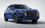 Blue Hongqi Sports Utility Vehicle 185kw 5 Seater Gasoline Hongqi Suv