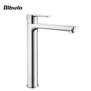 China Chrome Brass Body 295mm Bathroom Basin Mixer Taps factory