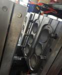 2 Die Heads Seaball PE Hollow Blow Molding Machine 3 Litre