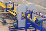 Double Cutting Band Sawmill,twin band saw to process radiata pine logs diameter