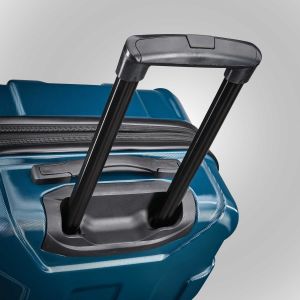 Centric Hardside Expandable Luggage with Spinner Wheels, Teal, Checked-Medium 24