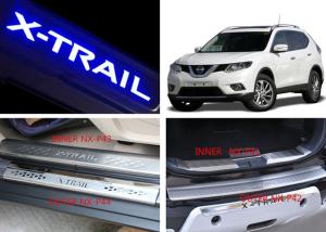 China NISSAN X-TRAIL 2014 2017 Tail Gate and Side Door Sill Steel Scuff Plates Wholesaler factory