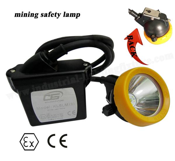 Waterproof Rechargeable Miners Lights For Hard Hats 3.7V With 6.5Ah Li-ion