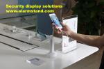 COMER clip stands handset security display alarming magnetic stand anti-theft