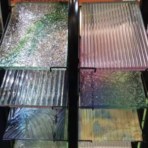 China Tempered Glass Decorative Patterned Glass Textured Glass factory