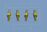 Low Pressure Zinc Die Casting Machine , Brass Pressure Die Casting Machine