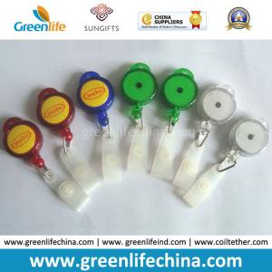 China Promotional Custom Design Office Stationery Cute Badge Reel ID Holder factory