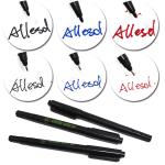 Anti Static Double Ended Marker Pen 0.5mm - 1.5mm For Cleanroom Lab EPA Office