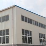 Customized Size Poultry Farm House With Steel Tiles Shot Blasting And Painting