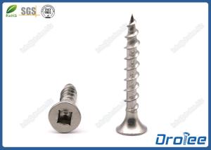 China 304 Stainless Steel Bugle Head Square Robertson Drive Deck Screws factory