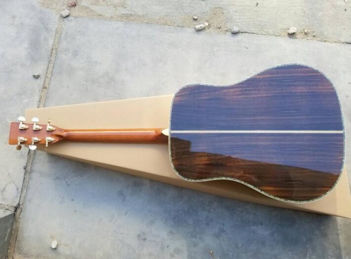 Wholesales Classical Acoustic Guitar Martin 41" Solid Spruce Top Rosewood back&side 301 EQ all Real Abalone Binding
