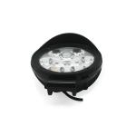 Plastic White Color 12V High Brightness Motorcycle LED Headlight Work Light