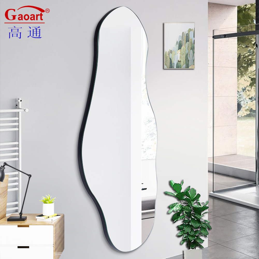 Customized Size Full Mirror for Luxury Art Deco Bathroom Glass in Top Fashion Design