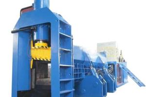 China High Efficiency Metal Baler Machine / Aluminium Scrap Baling Machine factory