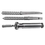 Bimetallic Cold Feed Extruder Screw And Barrel Diameter 35mm For Rubber Machine