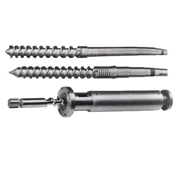 0.02mm Barrel Straightness Single Screw Extruder Screw Barrel For Accurate