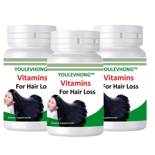 Men And Women Healthy Hair Growth Vitamins Gluten Free GMP Certified Hair