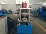 18.5kw C Purlin Roll Forming Machine 3.75mm Thickness Drive By Chain