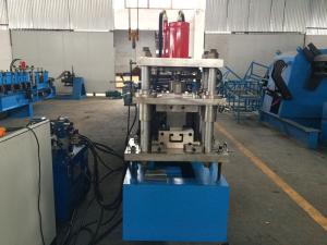 China 18.5kw C Purlin Roll Forming Machine 3.75mm Thickness Drive By Chain factory