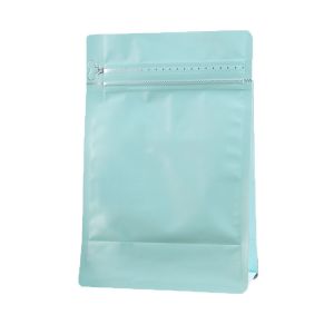 China Gravure Printing Sachet Flat Bottom Coffee Pouches Valve on sale