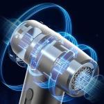 Rechargeable Hair Blower Dryer Set 80W Mini Leafless Hair Dryer for Home and