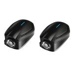 RGB 2.2CM Car LED Logo Projector For Benz Wireless 5W Laser
