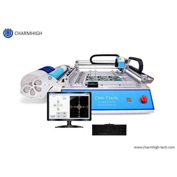 China CHM-T36VA Dual Vision Cameras , PC Control SMT Pick And Place Machine Chmt36va factory