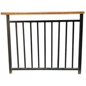 China Balcony Deck Aluminium Staircase Railing Balustrade Iron Handrails For Outdoor Steps factory