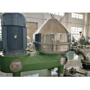 High Speed Centrifugal Water Separator , Industrial Continuous Centrifuge