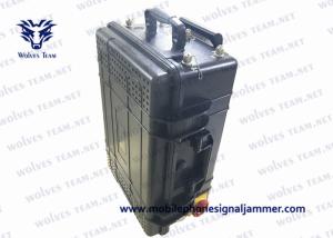 China Military Portable Cell Phone Signal Jammer Waterproof Convoy 20 - 6000Mhz Vehicle Bomb Jammer factory