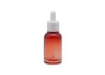 Flat Shoulder Essential Oil Bottle Empty Glass White Cosmetic Dropper Bottle