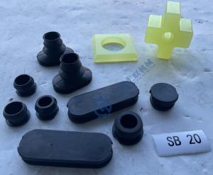 China SB20 Hydraulic Breaker Shock Absorber Roack Hammer Dmaper Cushion Rubber Damper for Excavator Spare Parts factory