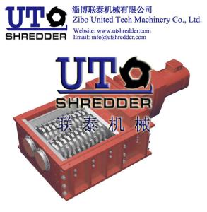 China produce and supply double shaft shredder / two rotor crusher / twin shaft shredder blade, knives, rotor, etc factory