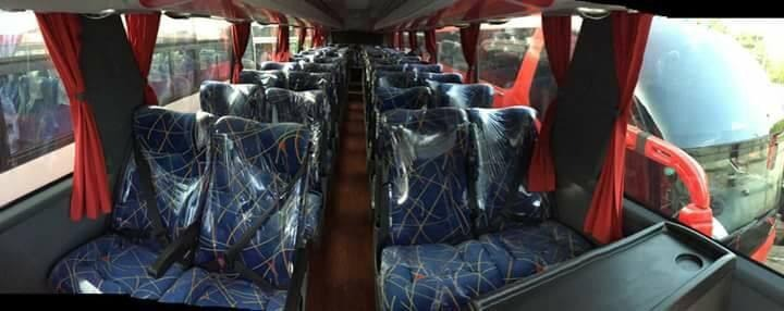 end Diesel Power Buses 51 Seats Passenger Autbus by Higer with YC6A260-20 Engine Model