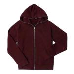 Full Face Zip Mens Oversized Pullover Hoodie Breathable Autumn Season Suitable